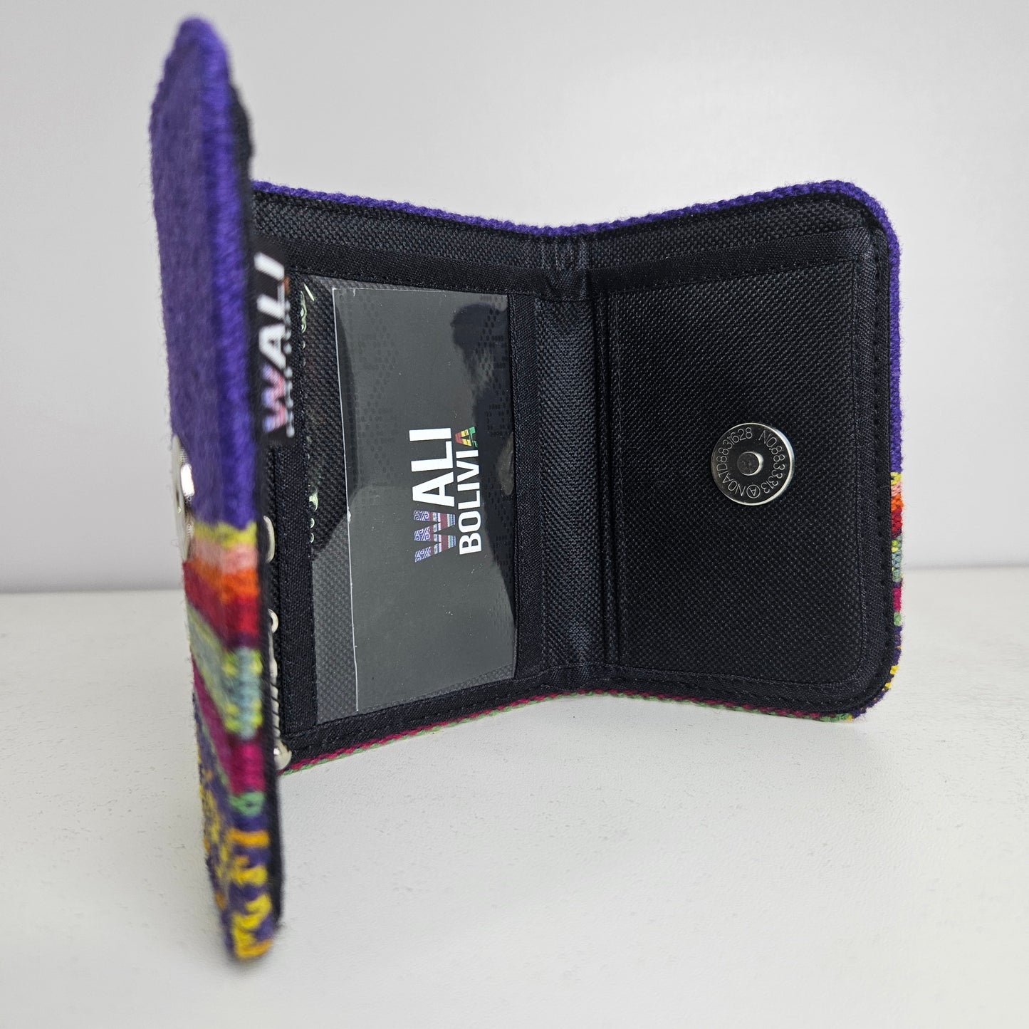 Billetera triple (indigo)