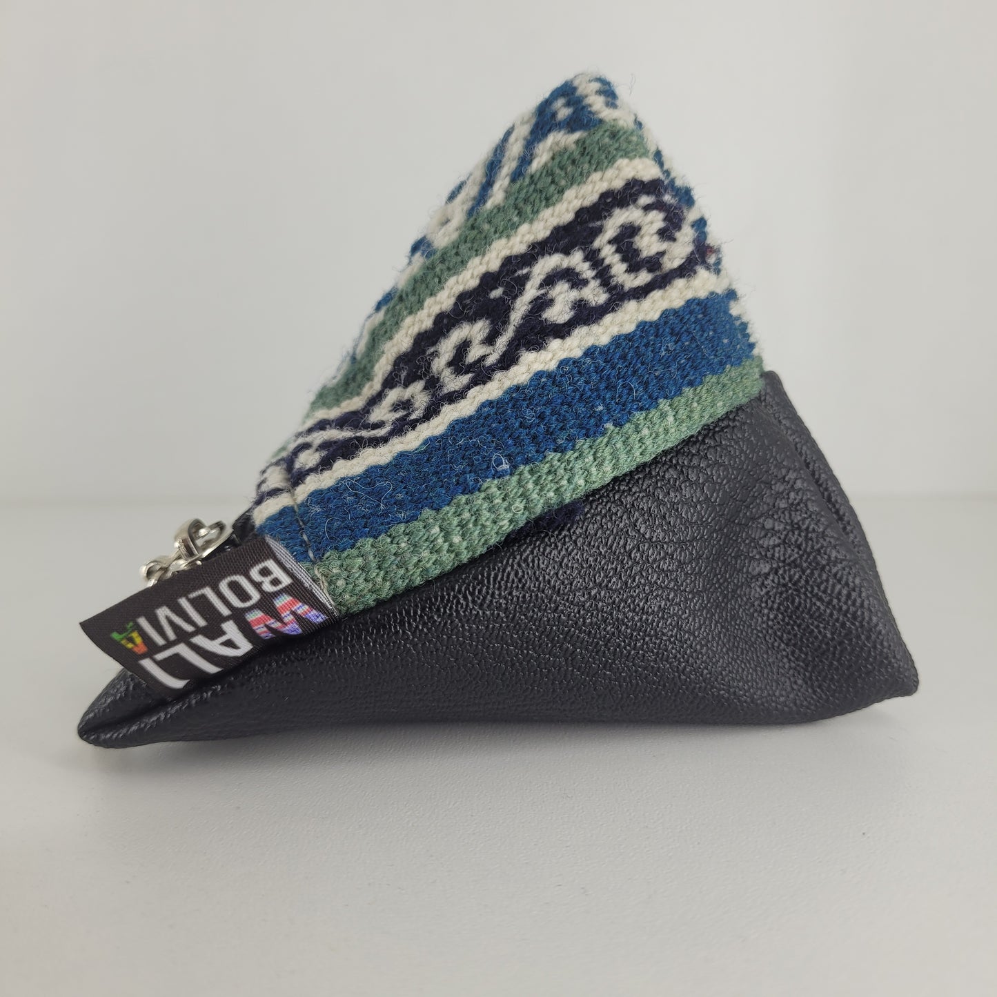 Monedero triangular (color jade)