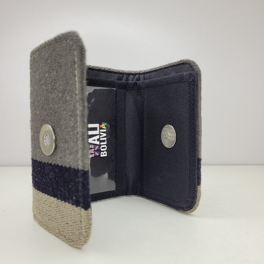 Billetera Triple (Plomo oscuro )