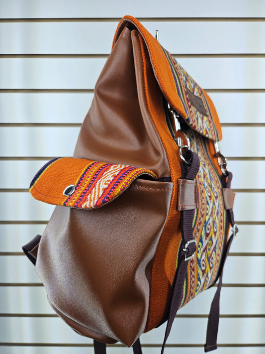 Mochila wali (naranjoso)
