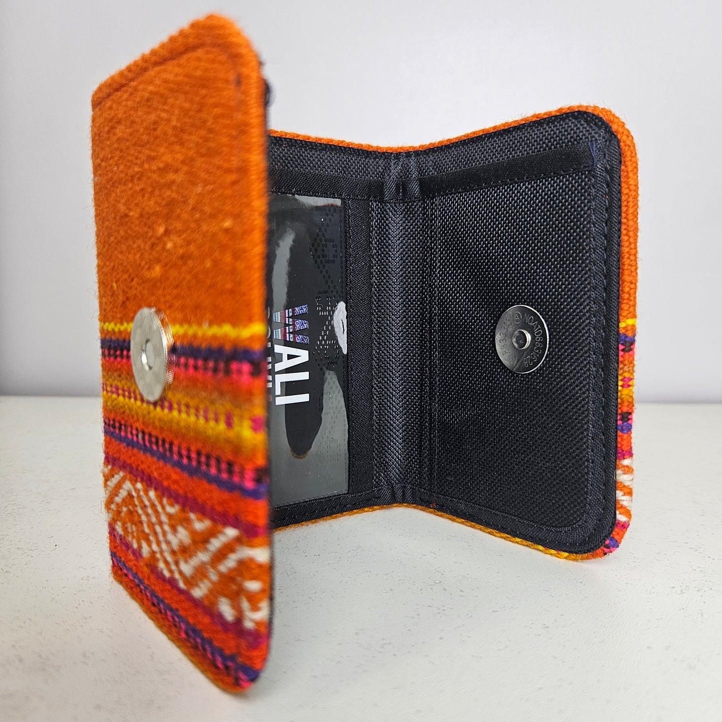 Billetera triple (naranjo)