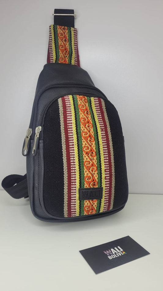 Pechera y Billetera (Negro)