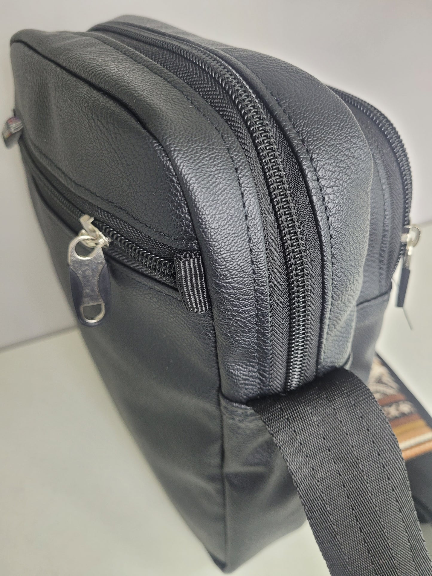 Morral grande aguayo Natural (aguayo plomo)