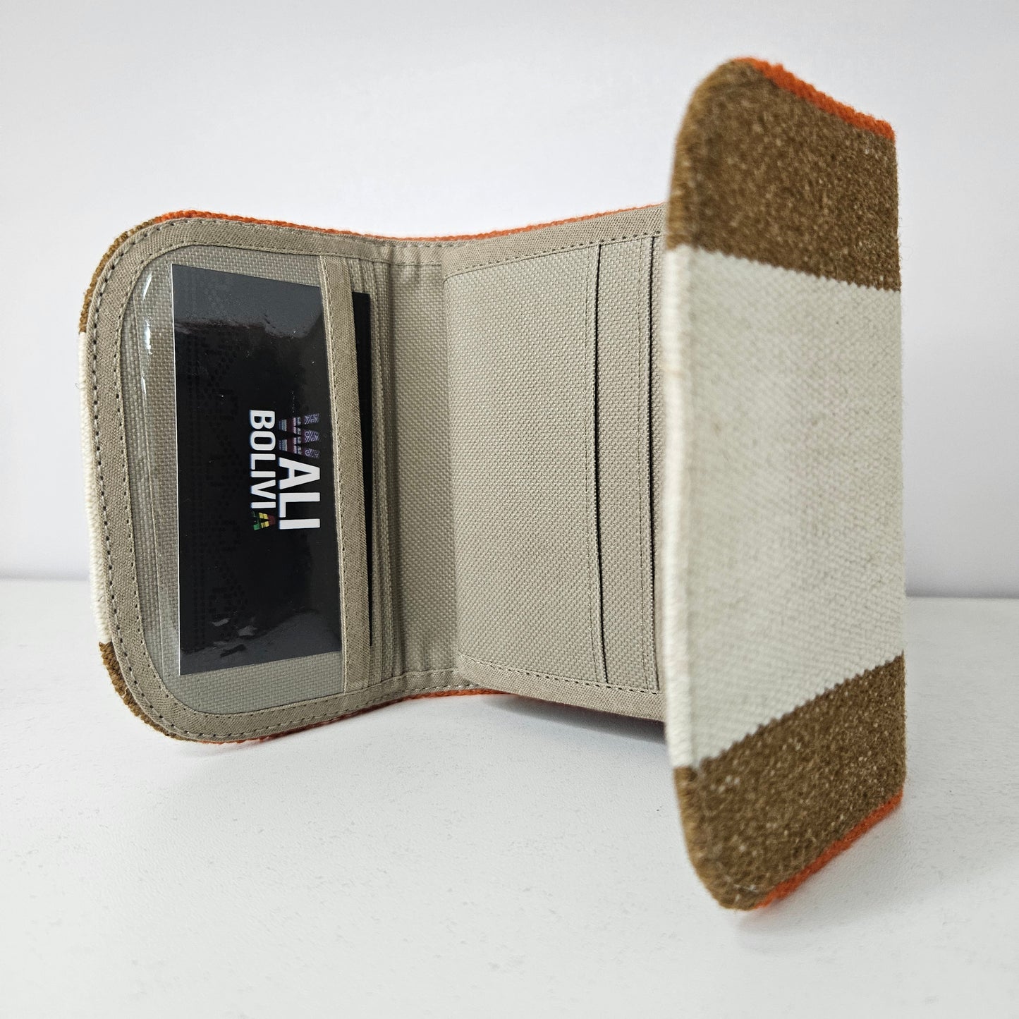 Billetera mini (camel)