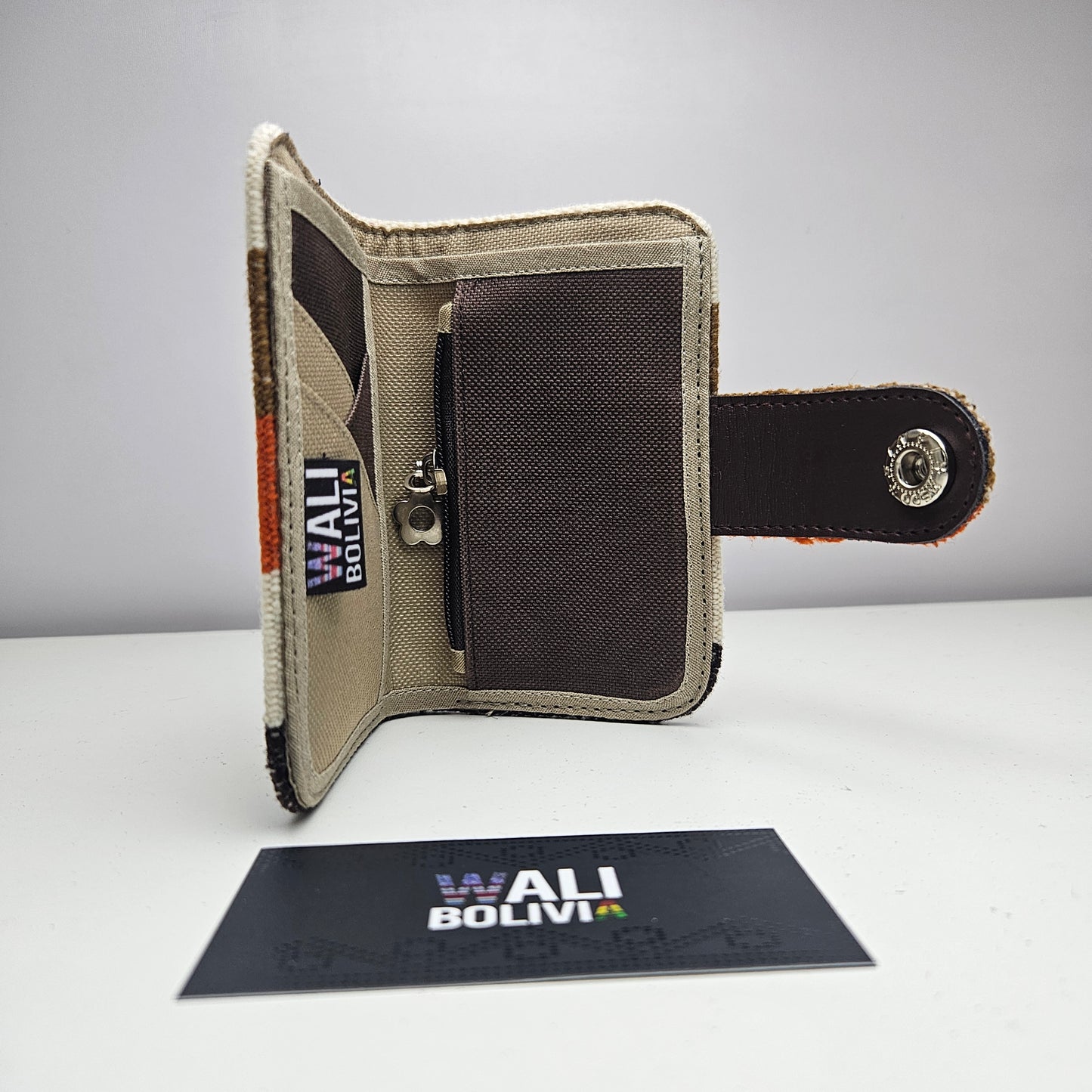 Billetera alaya (camel copper)