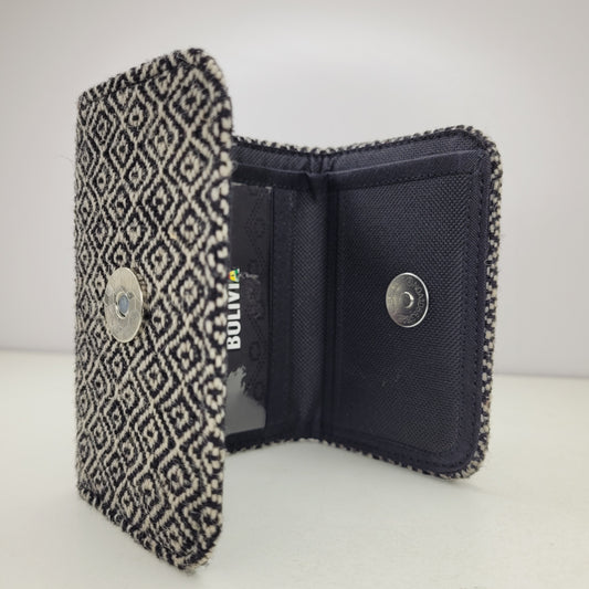 Billetera Perdiz Blanco y negro (Unisex)