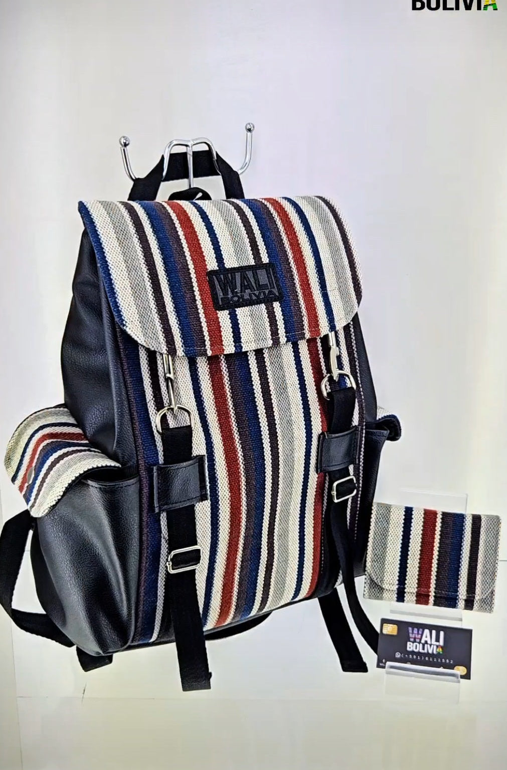 Combo Mochila y billetera mini (neutro)