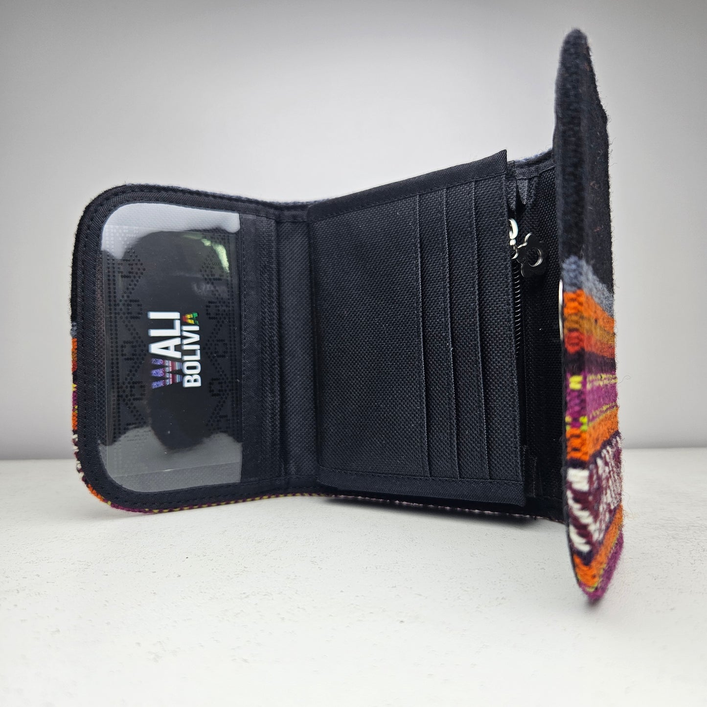 Billetera mini (carbón)