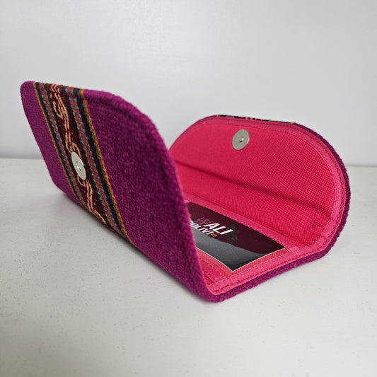 Billetera chequera (rosado )