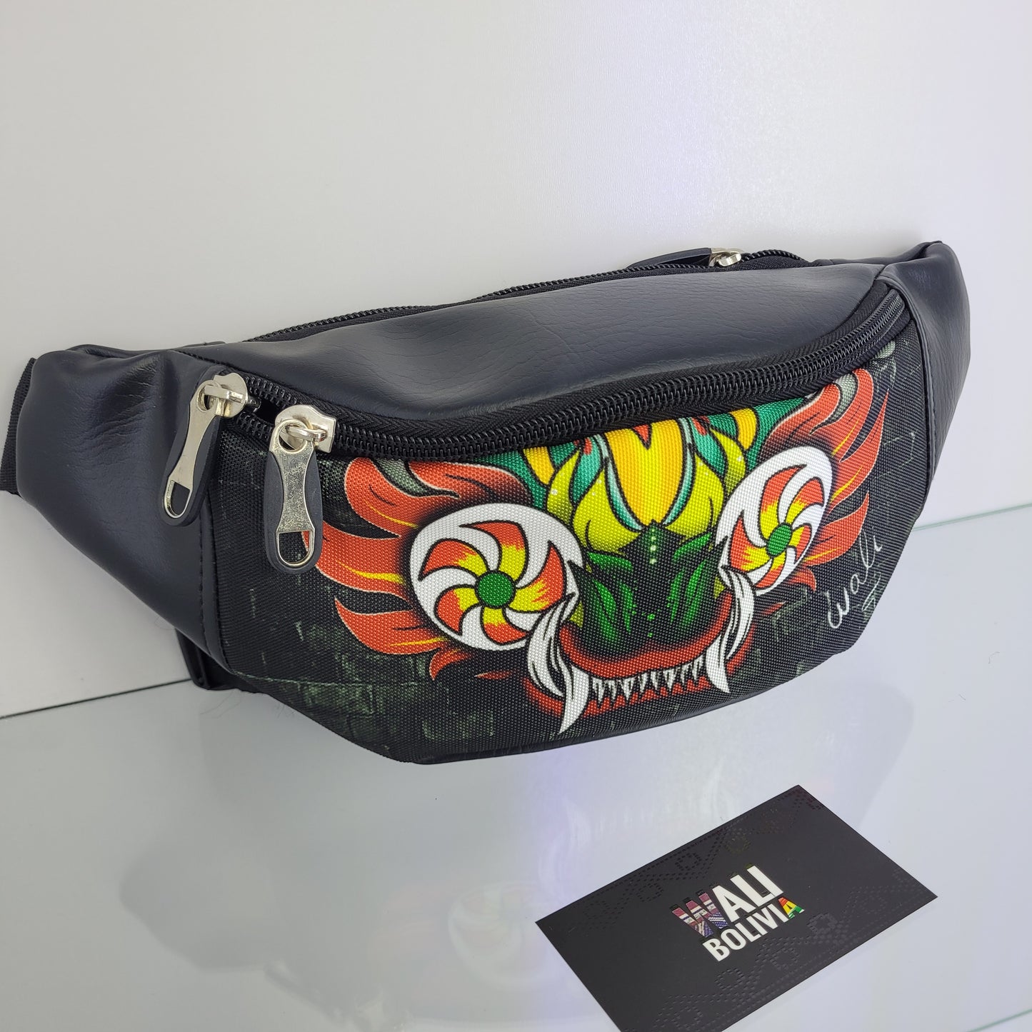 Combo Mochila y riñonera (diablada)