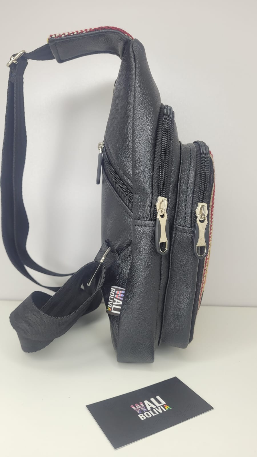 Pechera y Billetera (Negro)