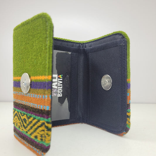 Billetera Verde Pacay Jade (Triple Unisex)