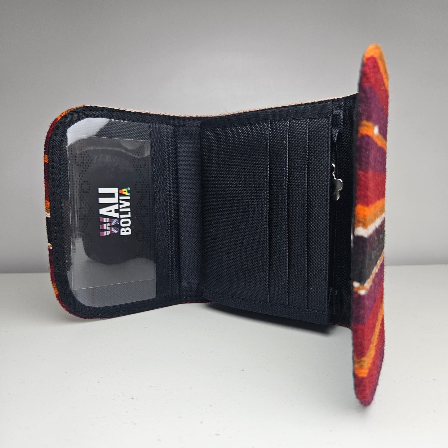 Billetera mini (rojo fiesta)