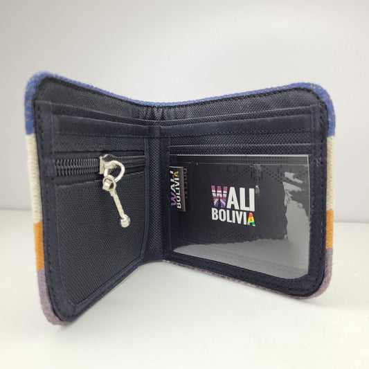 Billetera Azul Combinado(Varon Doble)