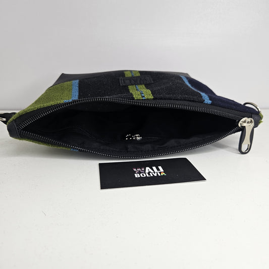 Cartera Mini (azul verde)