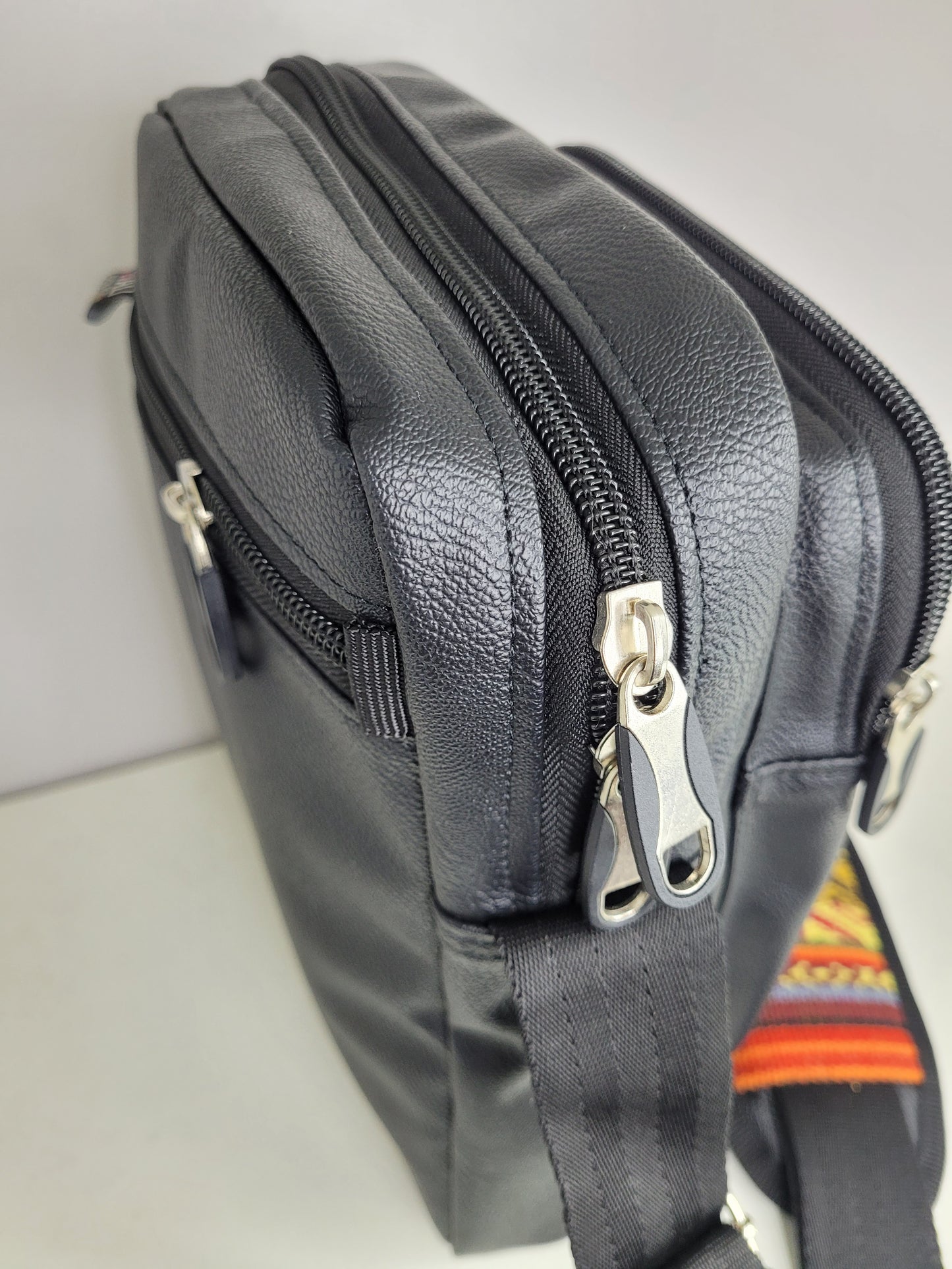 Morral grande aguayo Natural( verde pacai)