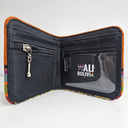 Billetera Doble (naranja oscuro)