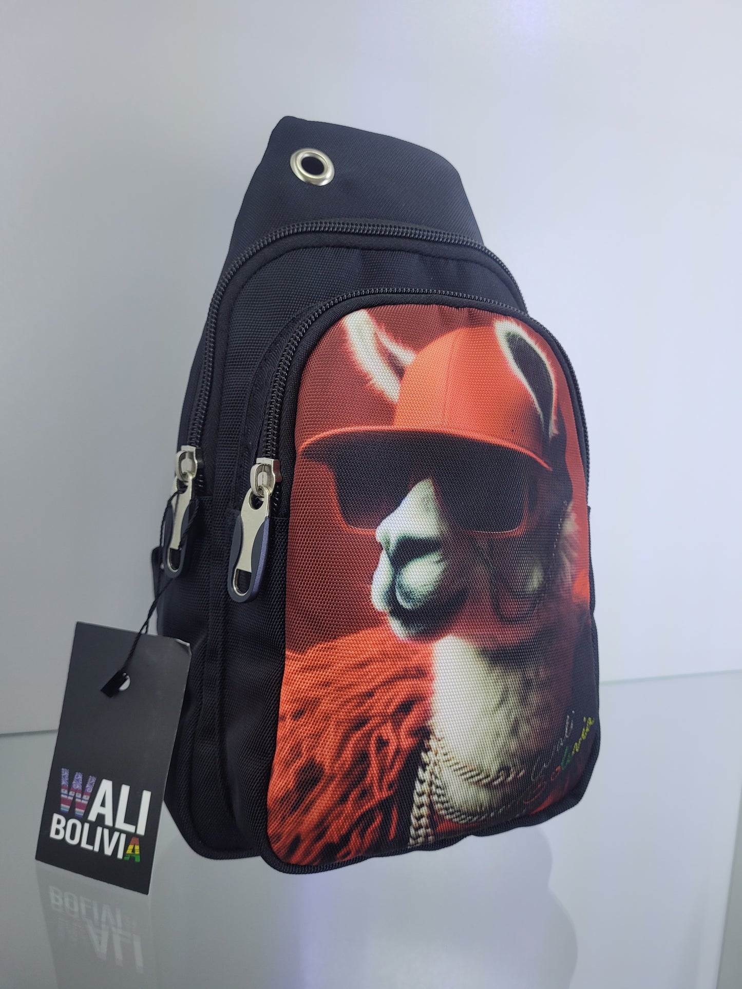 Pechera urbana (rojo hip hop)