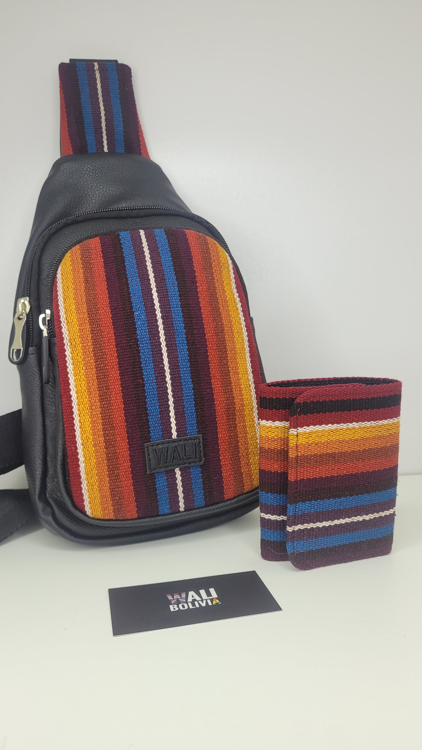 Pechera y Billetera (Naranjado )