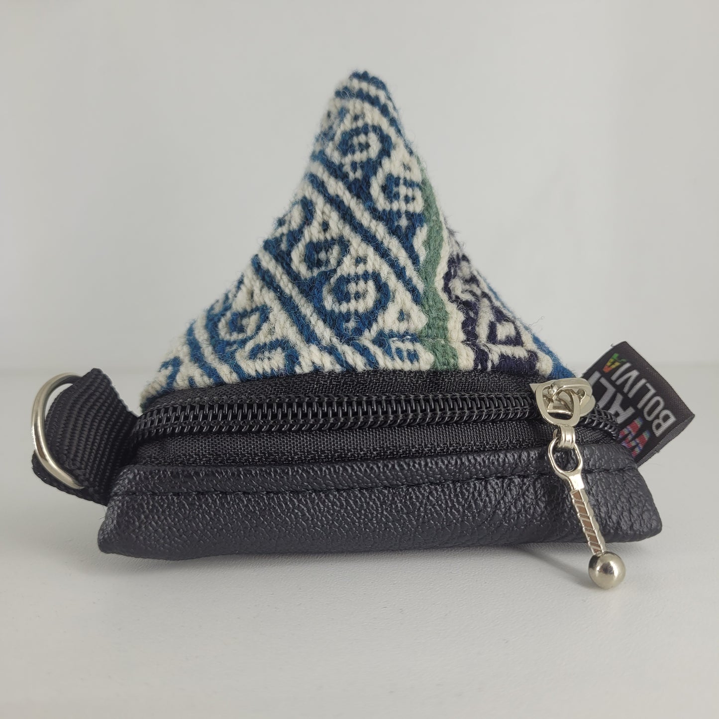 Monedero triangular (color jade)