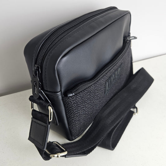 Bandolera de cuero (Perdiz negro)