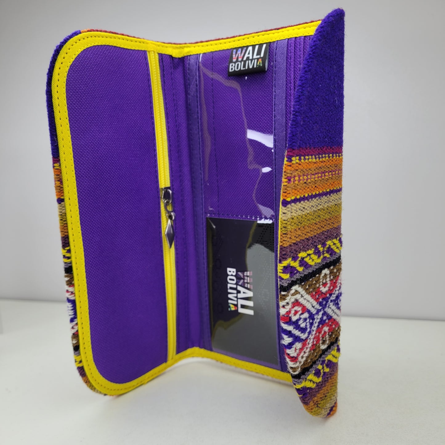 Billetera Chequera (morado oscuro)