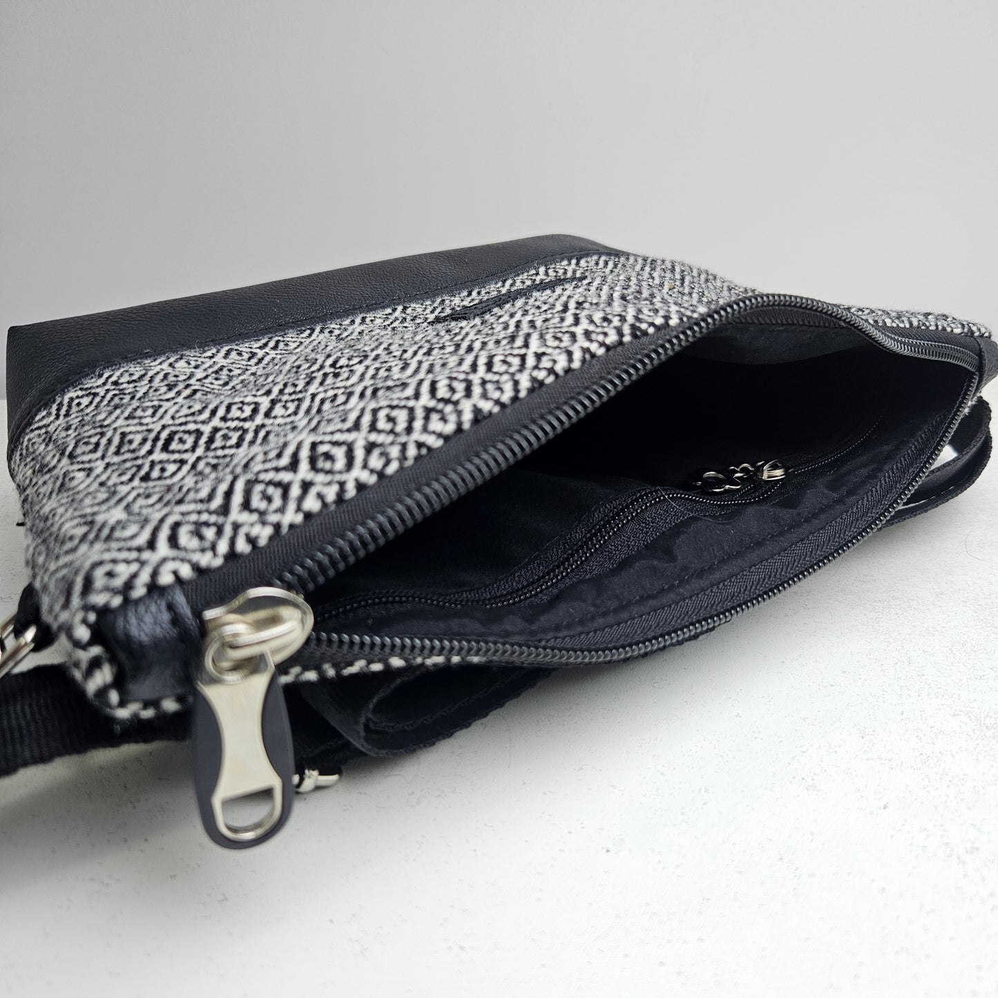 Cartera Mini (blanco perdiz)