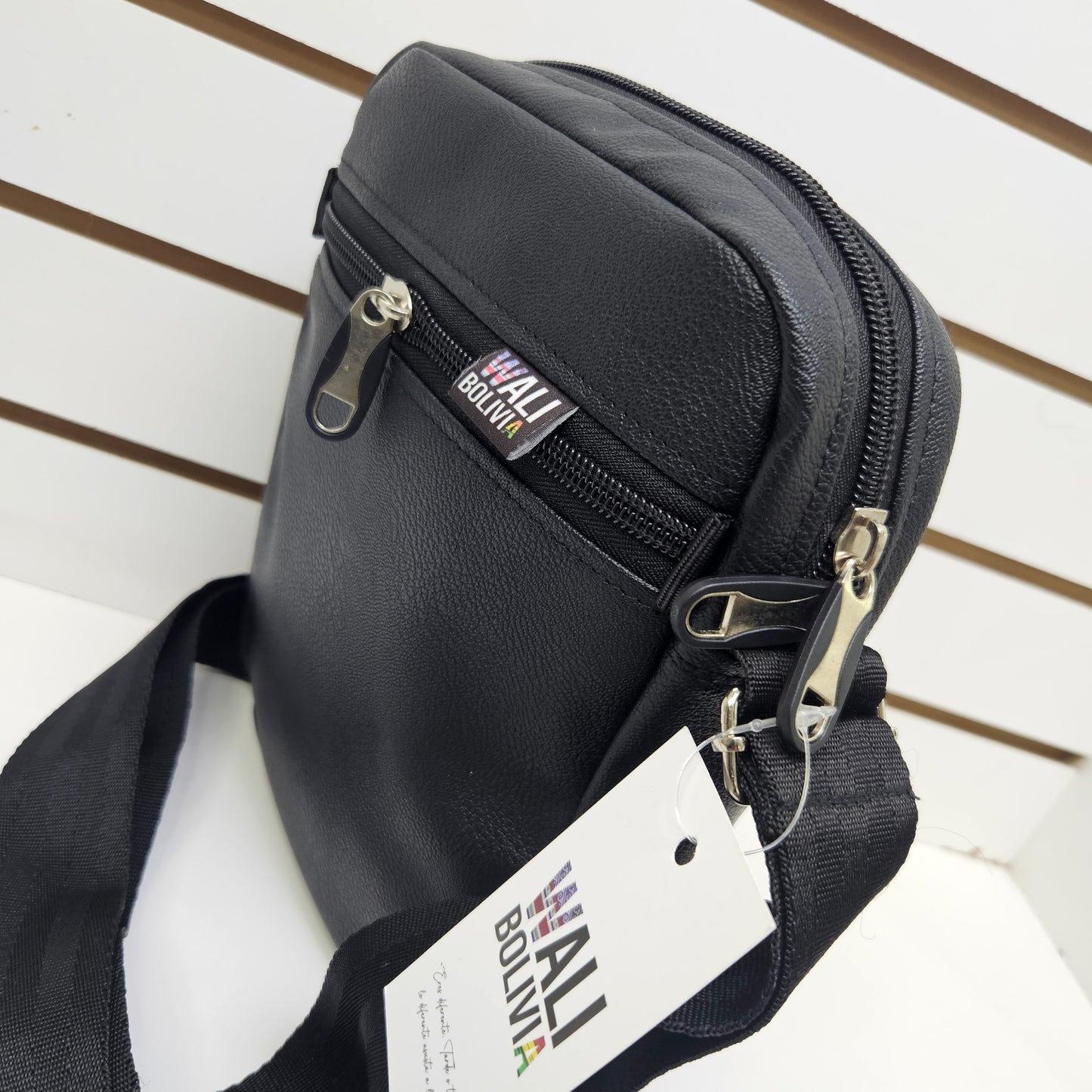 Morral Pequeño (azul marino con diseño)