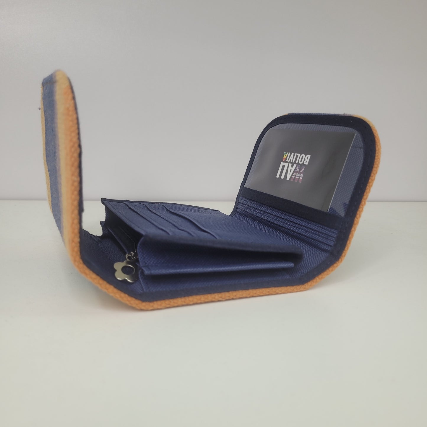 Billetera mini (naranja crema 1)