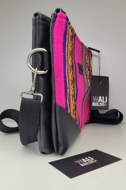 Cartera Cuadrada Wali ( rosado)