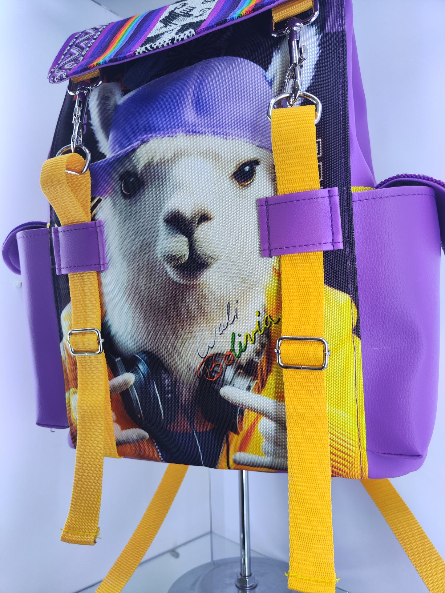 Mochila urbana (llama dj)