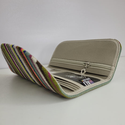 Billetera Chequera (verde fiesta)