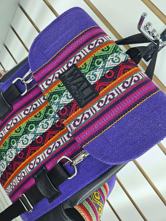 Combo Púrpura - Mochila y billetera