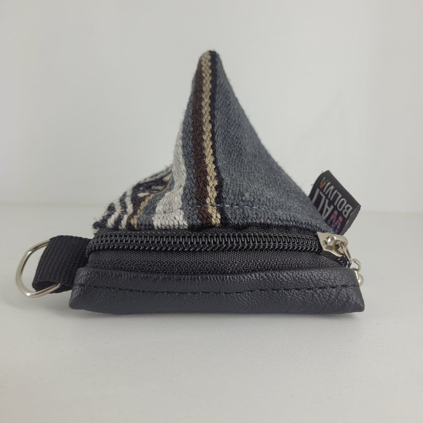 Monedero triangular (plomo oscuro)