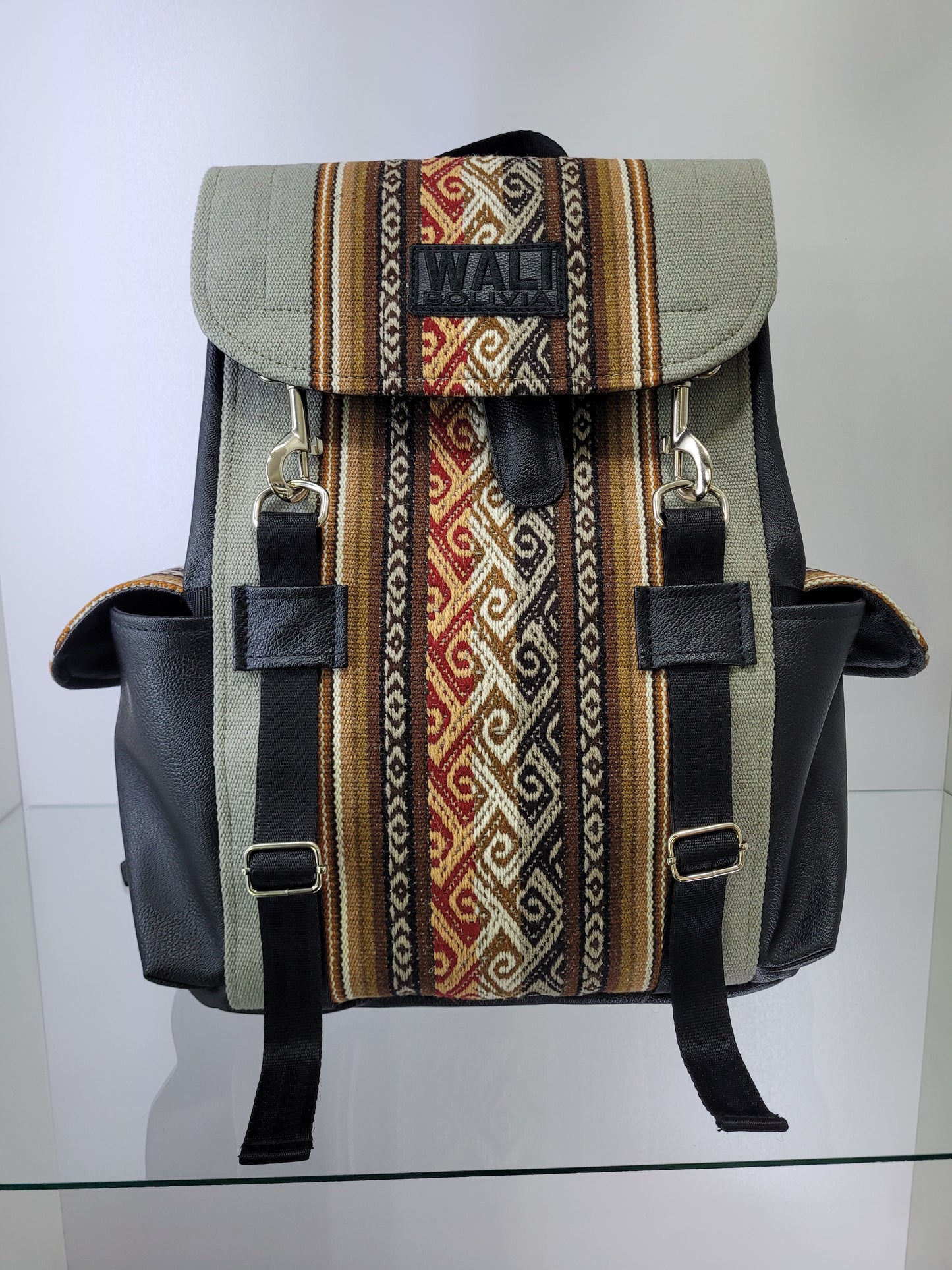 Mochila WALI (Plomo Jade)