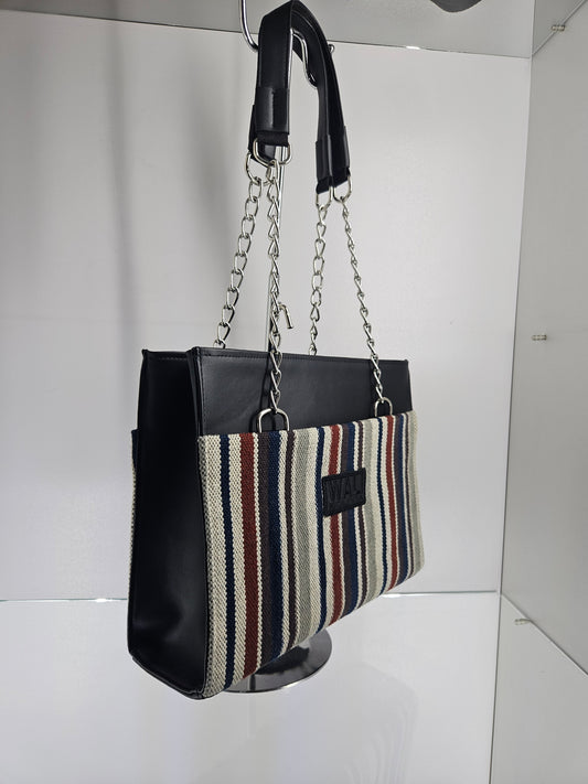 Cartera con cadena Color neutro