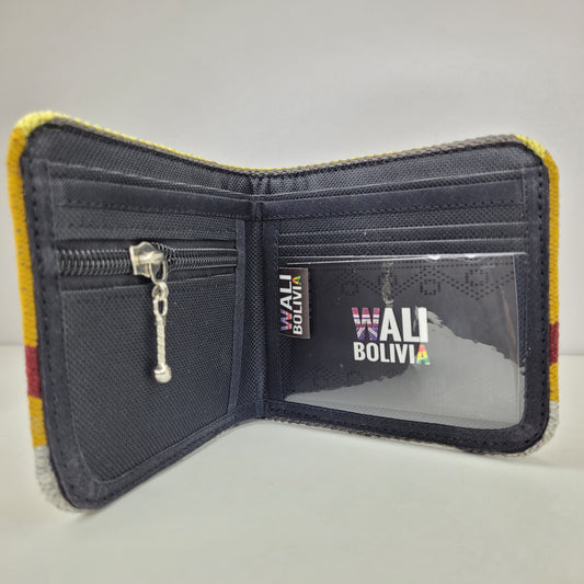 Billetera Mostaza (Varon Doble)