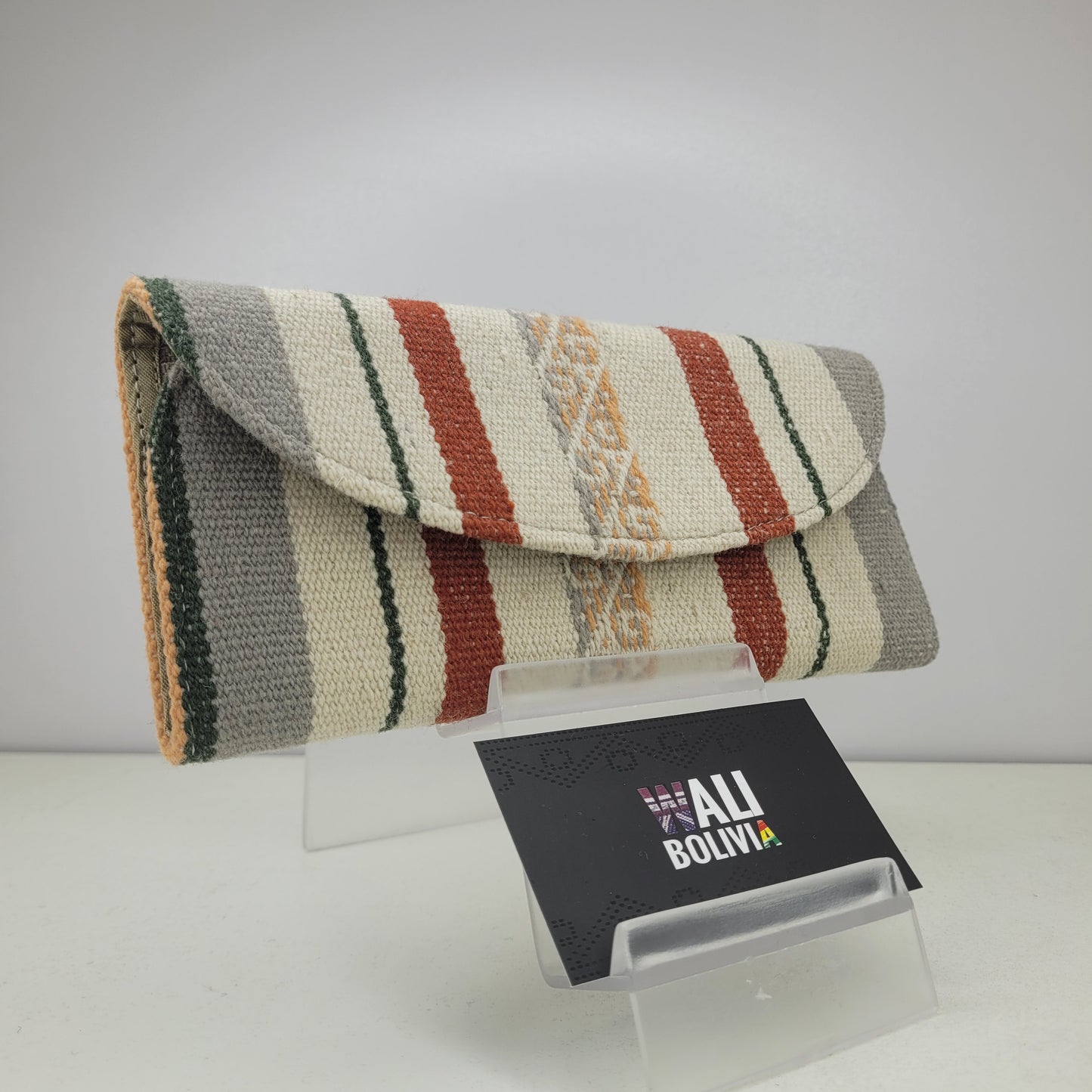 Billetera Chequera (crema)