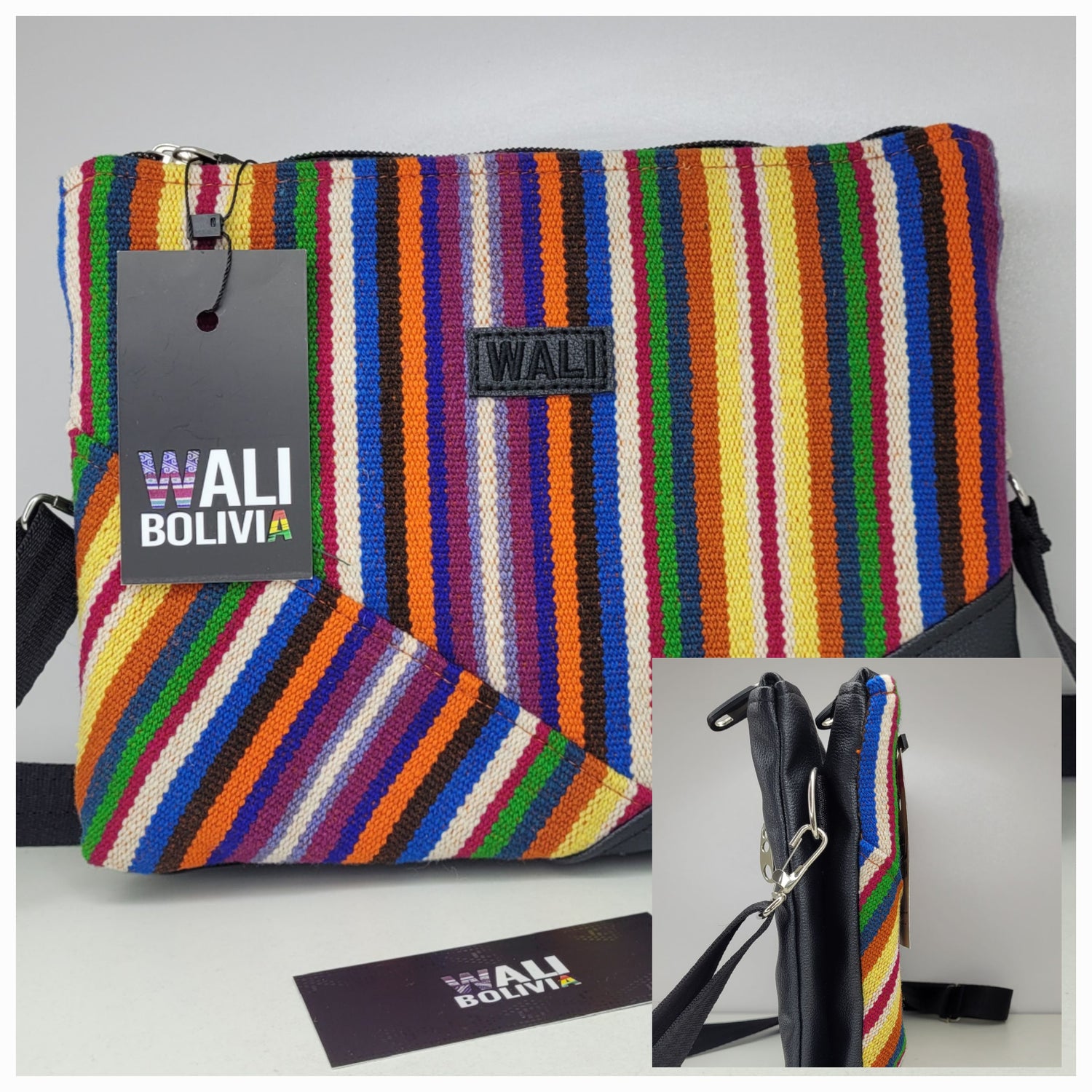 Cartera Cuadrada Wali