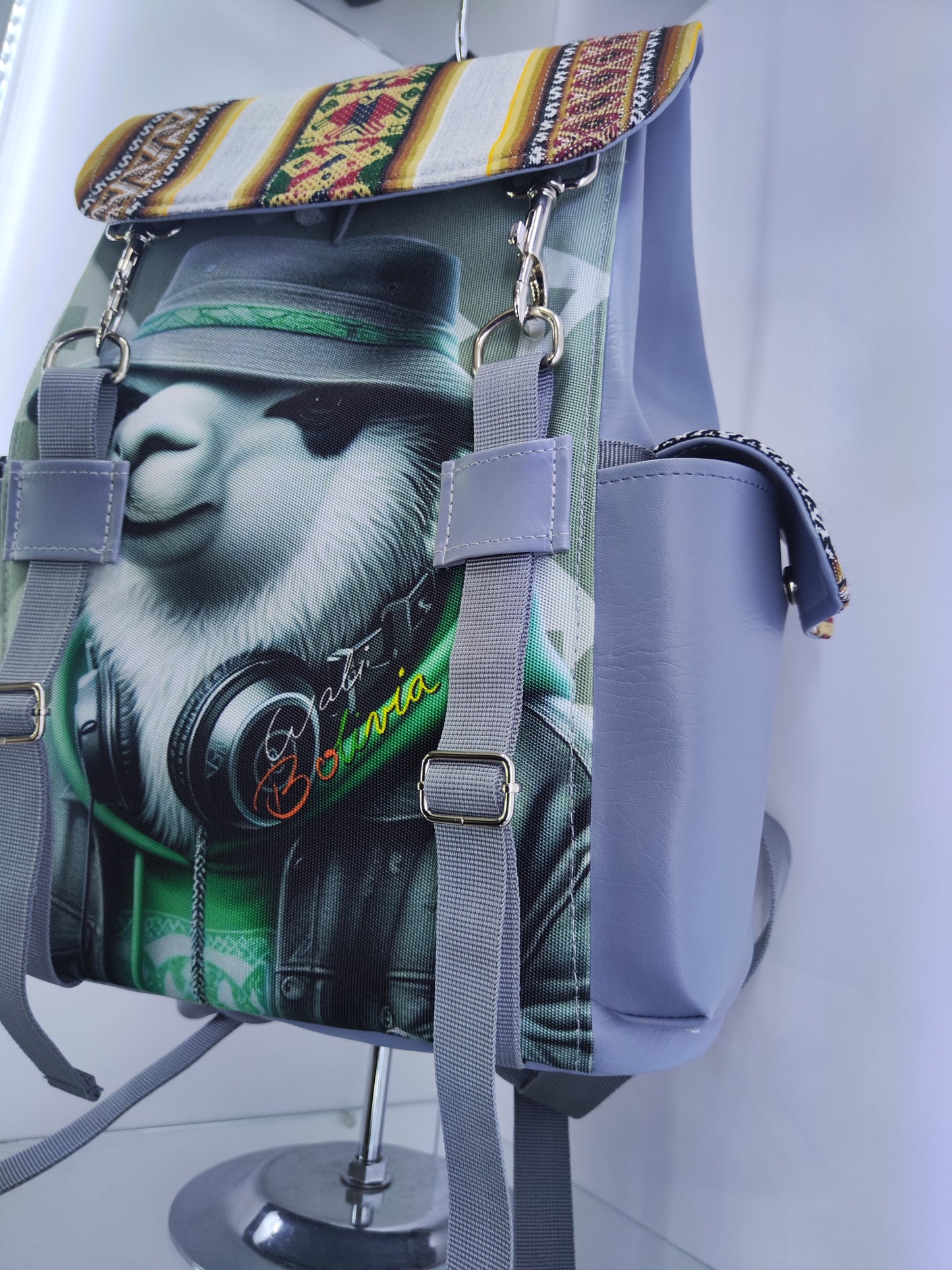 Mochila plomo Llama dj
