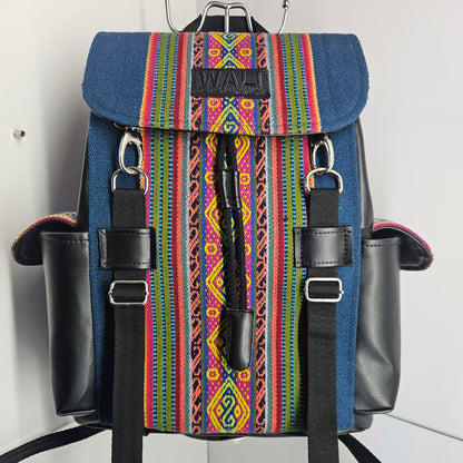 Mochila cuero (cerceta)