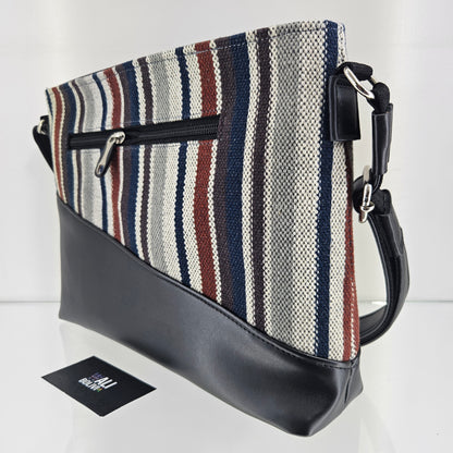 Cartera cuero aguayo (neutro)