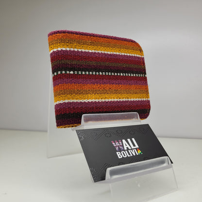 Billetera Naranjado (Varon Doble)
