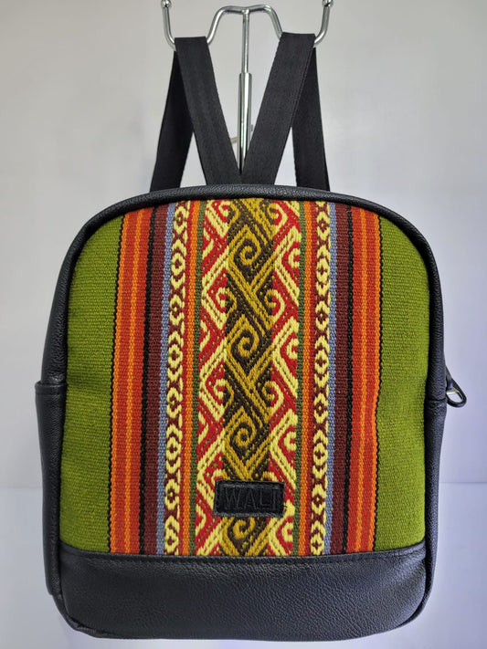 Mochila mini para dama (verde pacai)