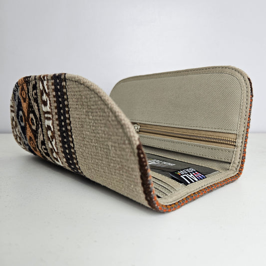 Billetera Chequera (beige diseños)