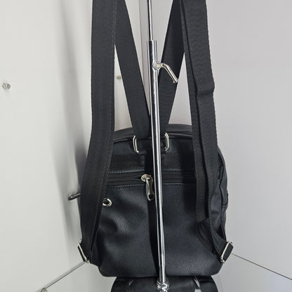 Mochila mini (tigre cuero negro)