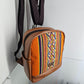 Mochila mini para dama (naranjoso)