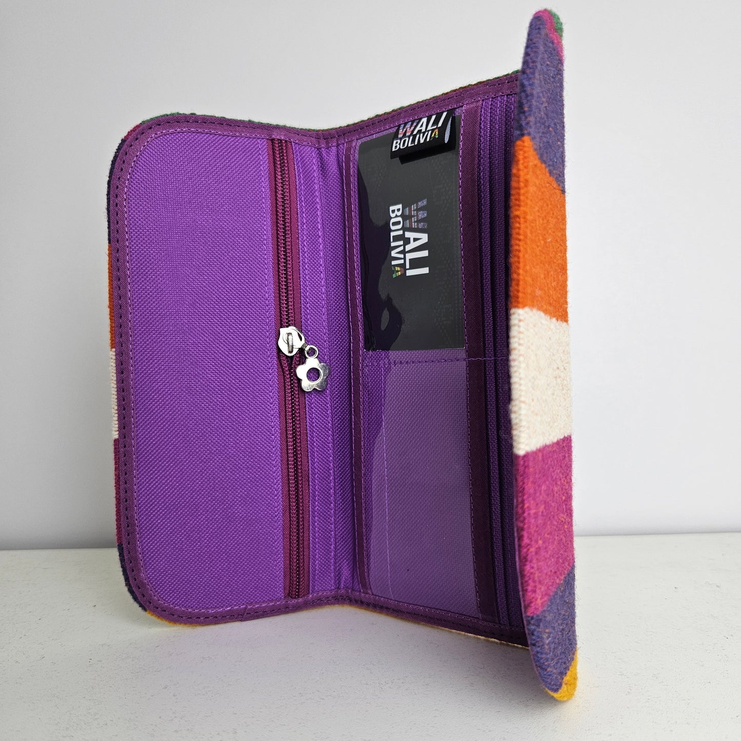 Billetera Chequera (violeta)