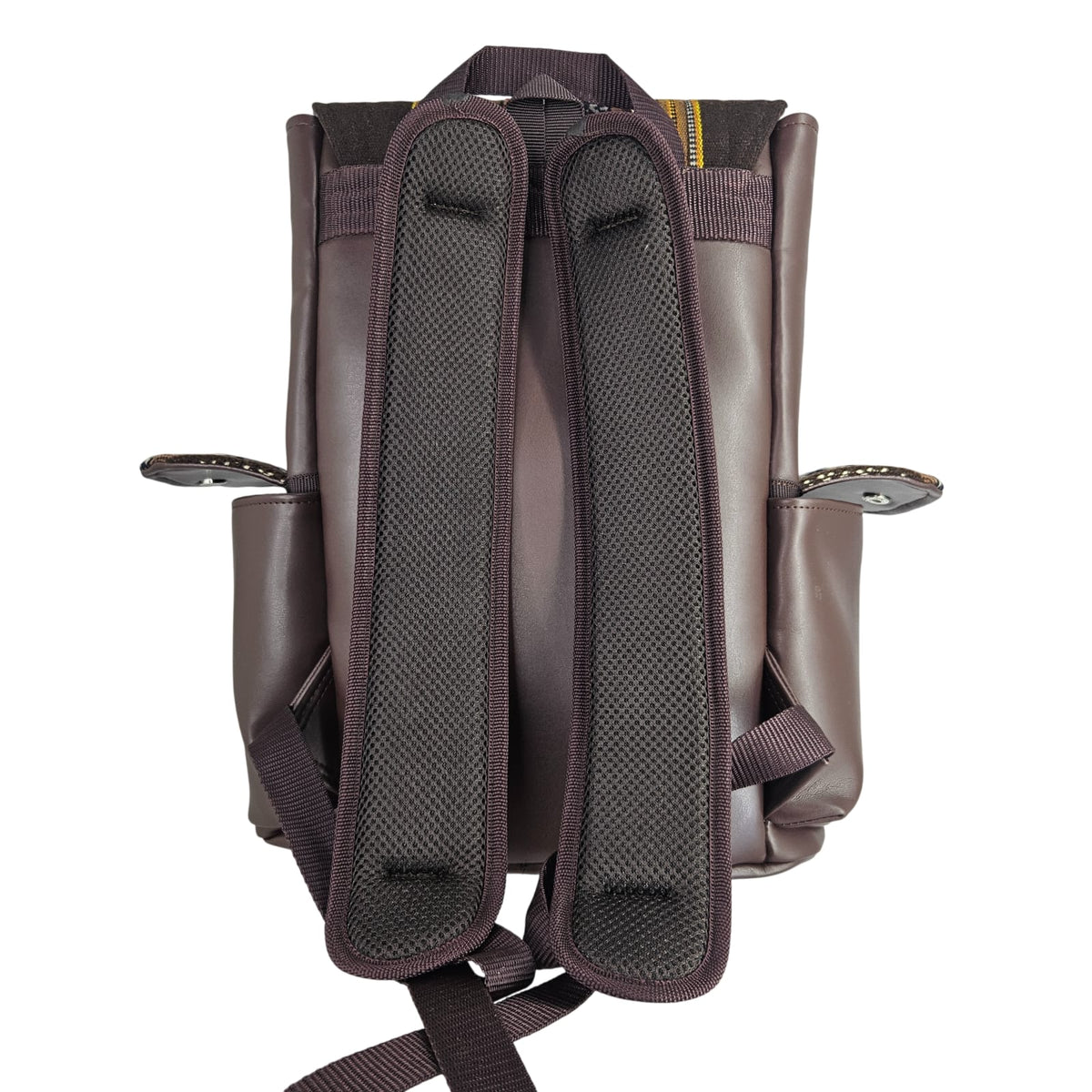 MOCHILA WALI CUERO _ Chocolate