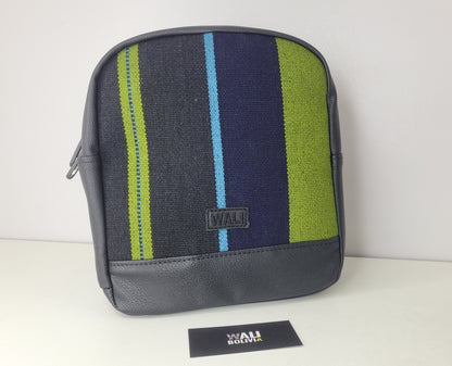 JUEGO DE MOCHILA CHICA (verde y azul)